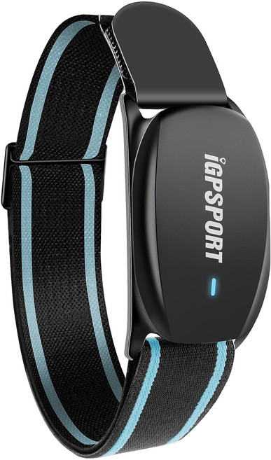 iGPSPORT HR70 65H ANT+ Bluetooth4.0 LED Zwift 심박 센서 심박계 하트 레이트 센서, 5*3*1.5cm, 0