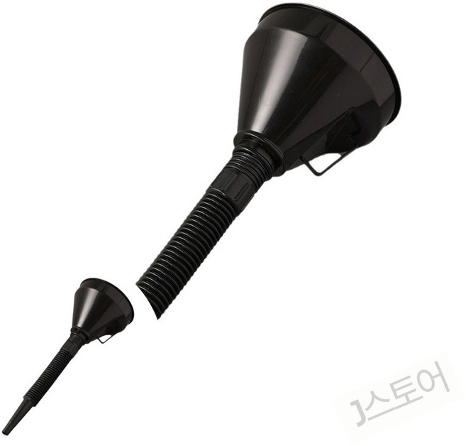 J스토어 오일 주유 깔때기 오일깔때기 엔진오일깔때기 셀프정비, 상세페이지참조, 1개
