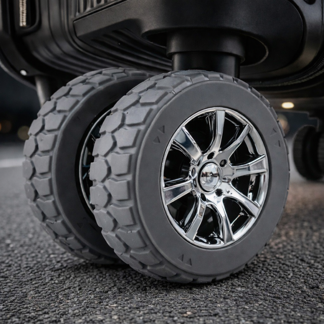 프리미엄 완전밀착 캐리어바퀴커버 바퀴보호 소음방지 8개