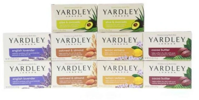 Yardley 야들레이 런던 비누 목욕 바 세트 버라이어티 113g 10개 - 쿠팡