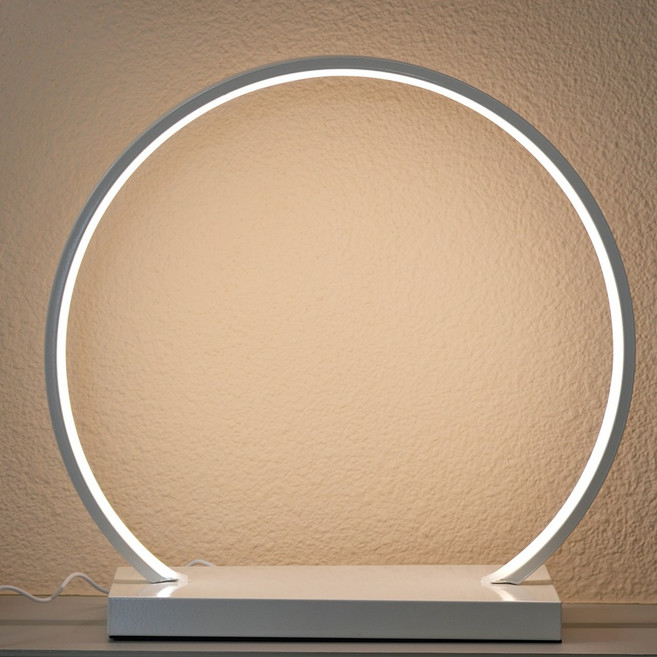 제나센트 41cm LED 실내 인테리어 피규어 장식 간접 감성 조명 무드등 수유등, 화이트