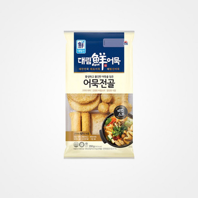 [대림] 어묵전골 350g, 1개