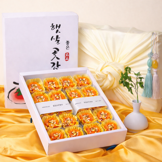 [3만건예약신화] 곶감호두말이 선물세트 호두말이곶감 명절 선물, 1개, 곶감호두말이 선물세트 10구