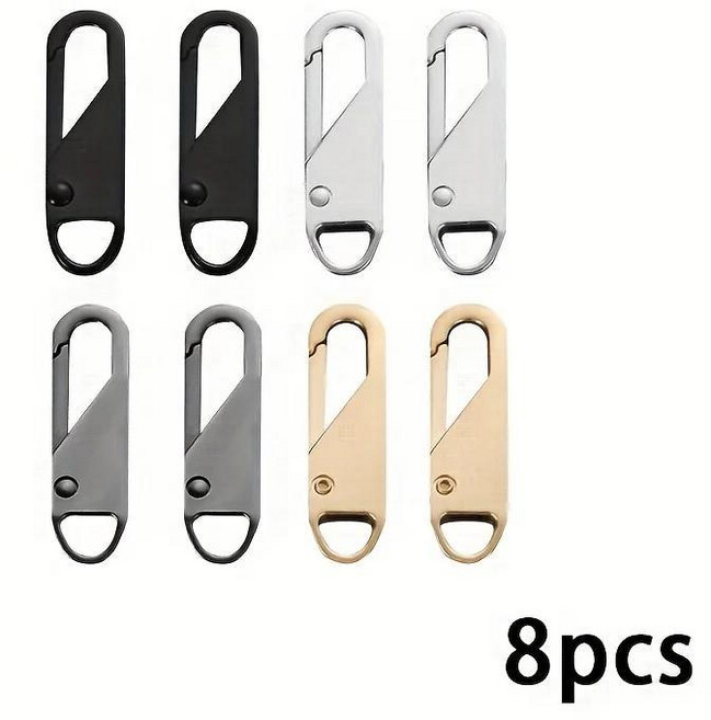 지퍼 수리 키트 교체품 깨진 여행 가방 텐트 배낭 등의 지퍼에 적합, 03 금, 1개