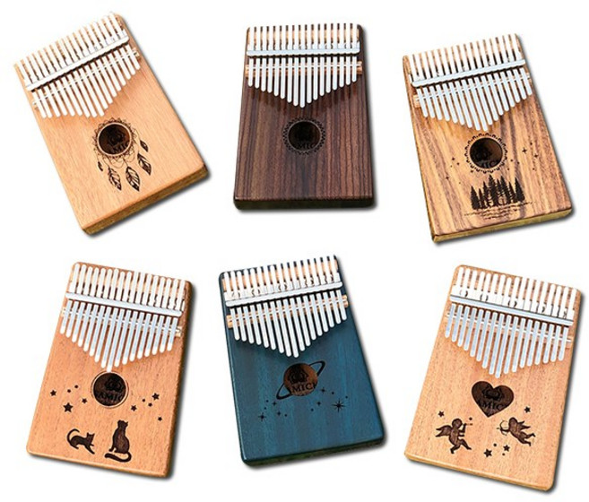 삼익 칼림바 시리즈 2021년형 올솔리드원목 17음계, 오쿠메레빗, 1개