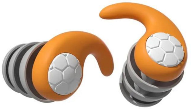 귀 보호기 수영 귀마개 방수 소리 차단 소프트 소음 감소 실리콘, orange-L, 1개