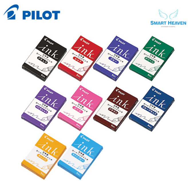 파이롯트 만년필 잉크 카트리지 (5입), IRF-5S-BN 브라운, 없음