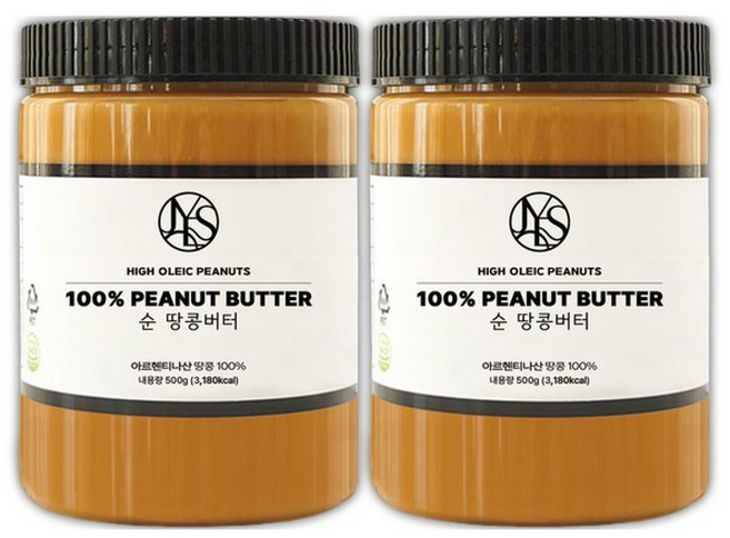 (야스티)순 땅콩버터 크리미 100% 무첨가