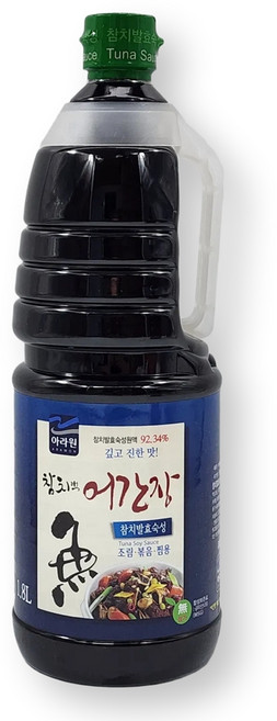 아라원 참치액 어간장 (조림 볶음 찜용), 1.8L, 1개