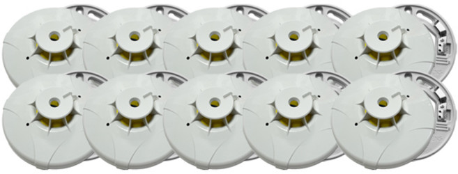 지멘스 정온식 스포트형 siemens FTE-70A (+제품 베이스 포함) 열감지기 화재감지기, 10개