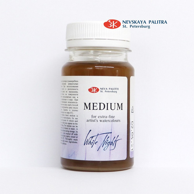 네브스카야 수채화 검아라빅 100ml 미디엄 보조제 낱개 / GN13827959