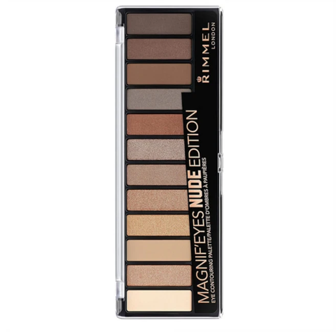 림멜 마그니프 아이즈 누드 에디션 아이섀도우 팔레트 12색 크림, 1개 - 쿠팡