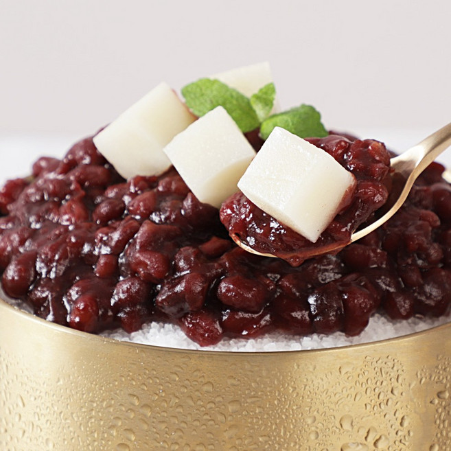 누드사각 빙수떡, 140g, 10개