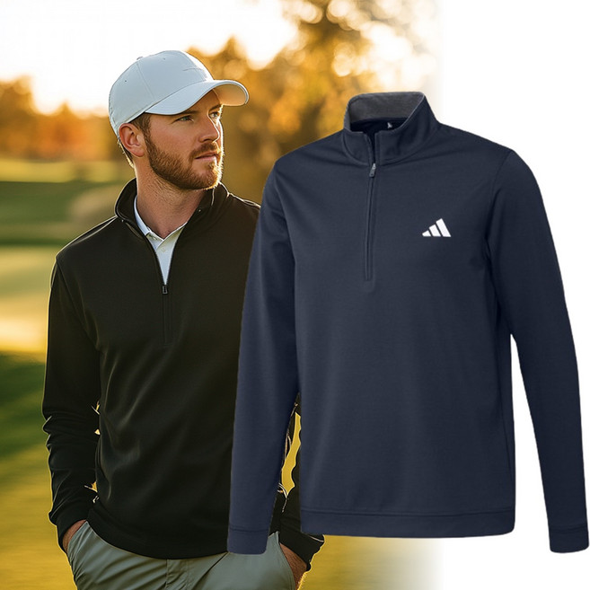 아디다스 골프티셔츠 반집업 목티 골프복 CPS1319241119 더스트의류백 구성