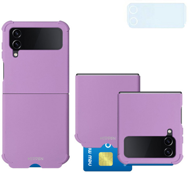 오엔이 히든카드소프트젤리 Z플립4/3 케이스+카메라보호필름