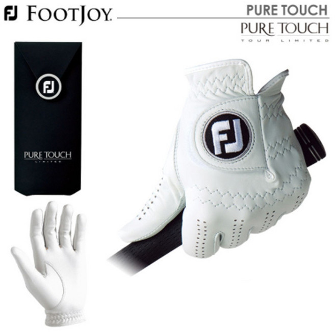 풋조이 퓨어터치 골프장갑, 화이트, 1개