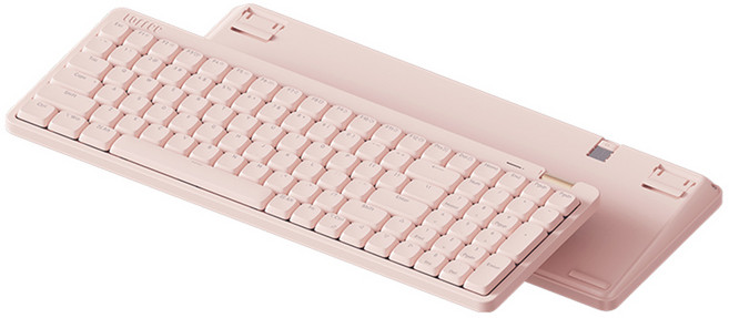 로프리 플로우 라이트 Lofree flow Lite 키보드 휴대용 사무용 84키, 플라밍고-100, 제조사축