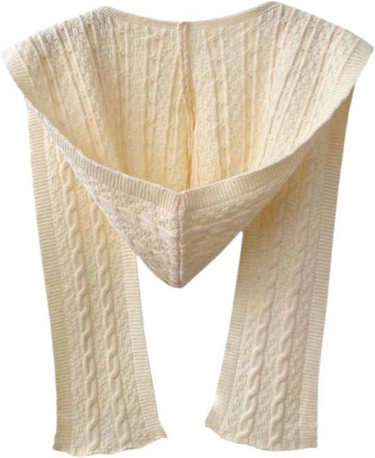 Makone 여성 패션 후드 니트 어깨 숄 트랜드 코디네이터 스타일리시 솔리드 워머