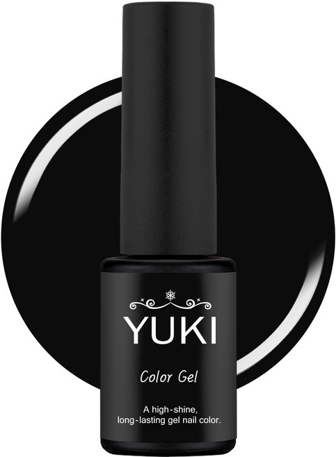 유키 시럽젤네일 컬러젤 1호-200호, 035호 모던블랙, 5g, 1개