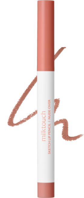밀크터치 오버립 스케치 립 라이너 펜슬, 1개, 소프트모카