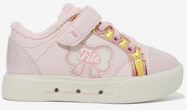 휠라키즈 휠라키즈 꼬모 라이트 리본 퍼 운동화 KD (3XM02369F_650)