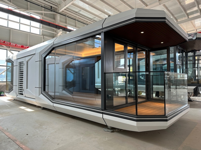 컨테이너하우스 모듈러 주택 이동식 주택 농막 펜션 글램핑장 체류형쉼터 조립 콘테이너 모듈, 가격문의 필수