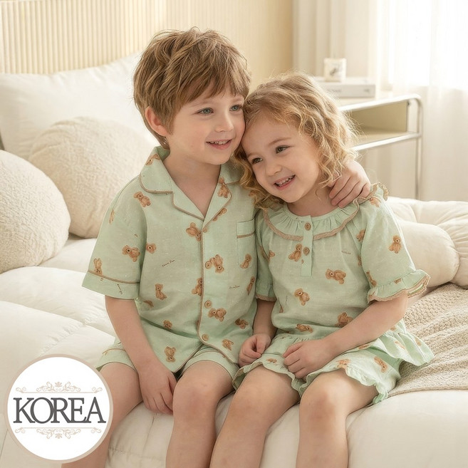 아동 잠옷 남아 여아 파자마 곰돌이GR