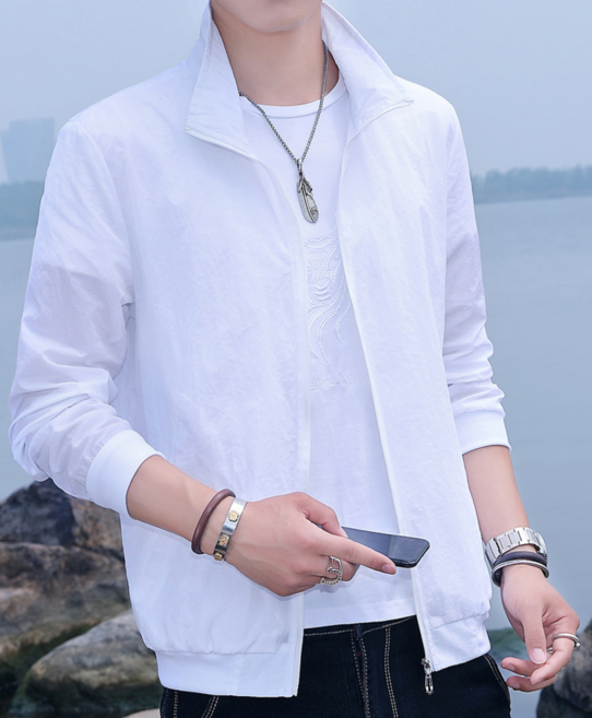 인투조이 남성 여름 자외선 차단 자켓