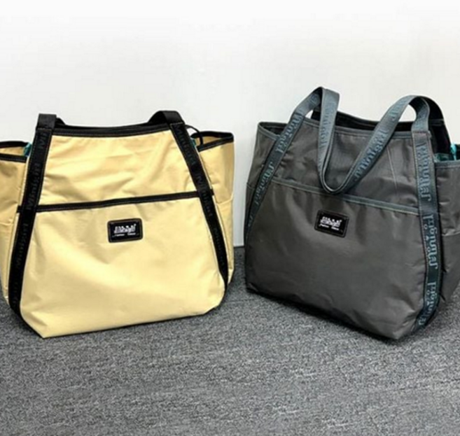 나일론 가방 46*33cm 빅사이즈 데일리 대용량 숄더백 여성 크로스 스포츠 짐가방 기저귀 토트 보조 여행