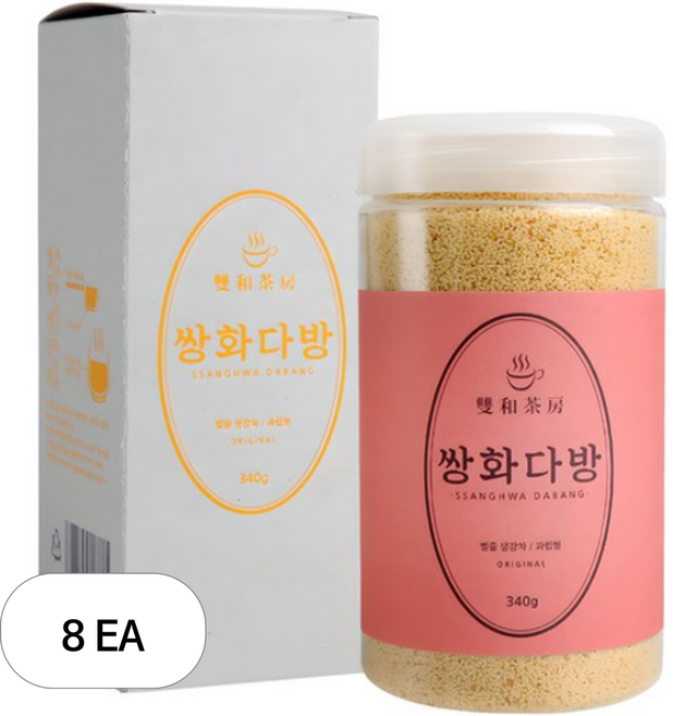 쌍화다방 벌꿀생강차, 340g, 1개입, 8개