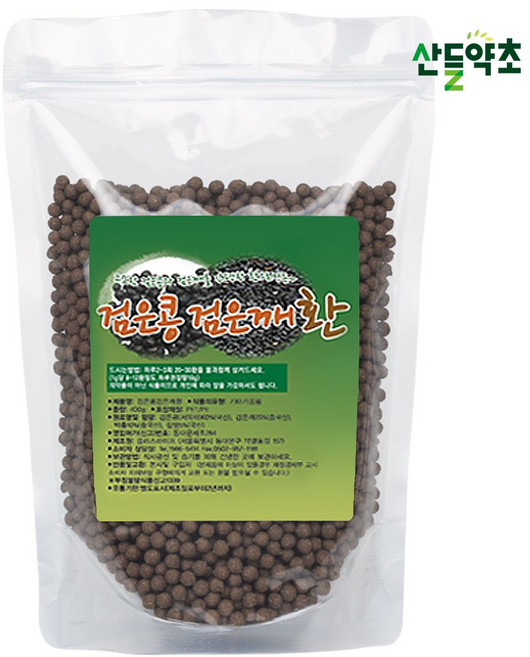 검은콩 검은깨환 400g 검정콩환 검정깨환 서리태환, 1개