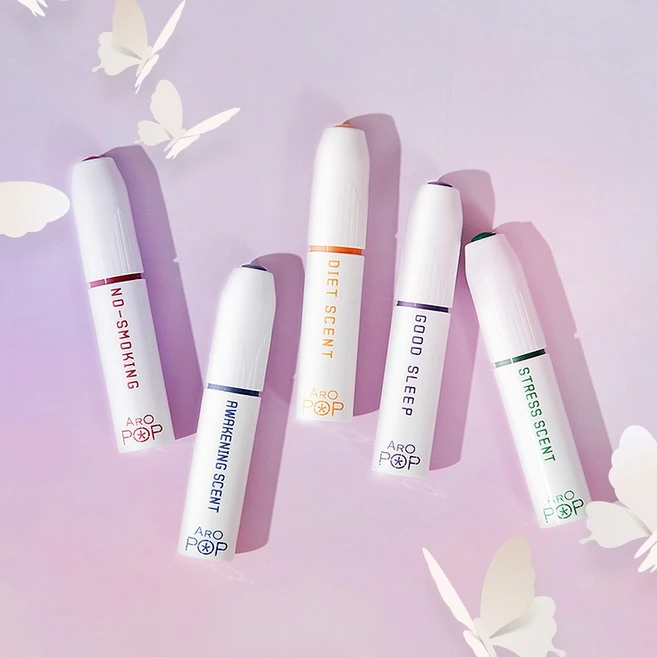 FFC아로팝 휴대용 아로마 향기캡슐 100퍼센트 천연에센셜VVT, 1개 - 쿠팡