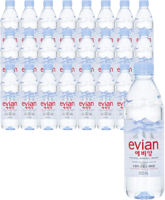 에비앙, 24개, 500ml