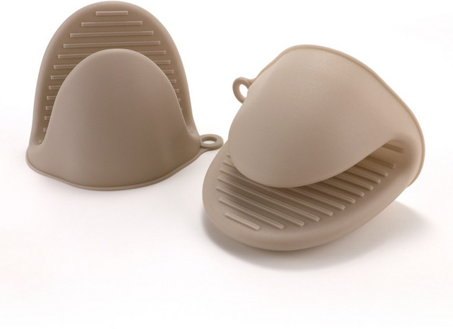 그린맆 키친 내열 실리콘 냄비손잡이 양손 세트, 1개, 그린맆 브라운