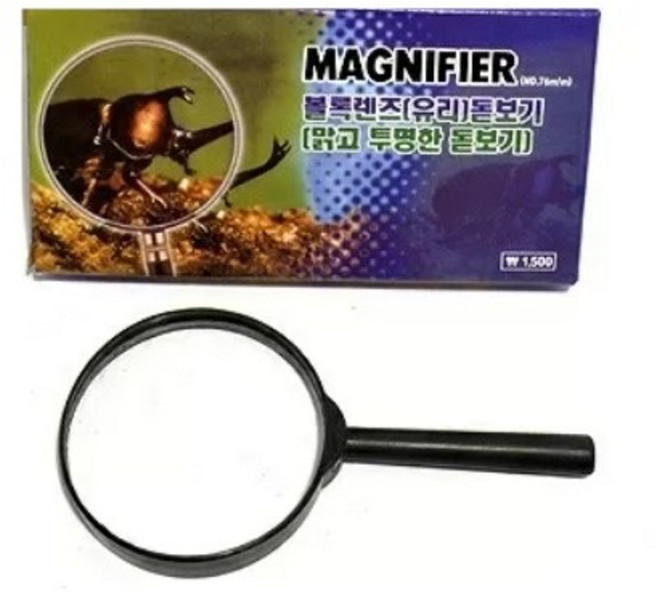 교재용 돋보기 76mm 학습용, 1개
