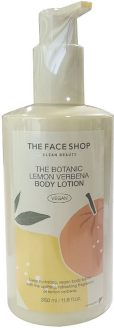 더페이스샵 더 보태닉 레몬 버베나 바디 로션 350ml, 1개