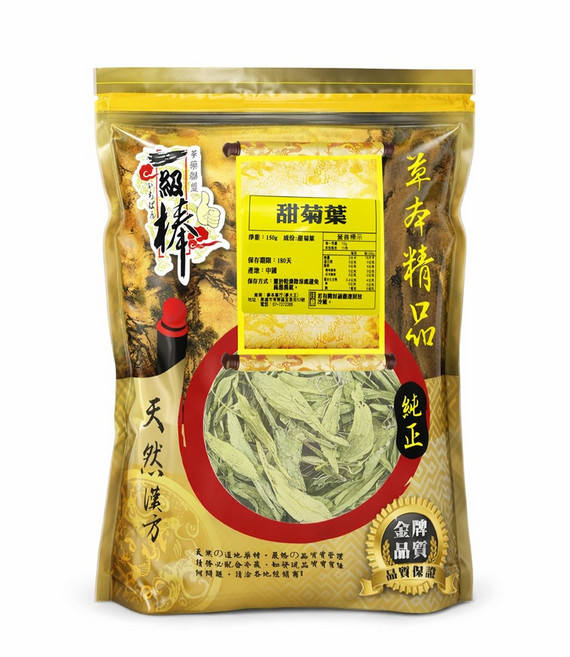 【山本草】甜菊葉 低熱量花草代糖 泡茶甜草, 1個, 1個裝, 150g