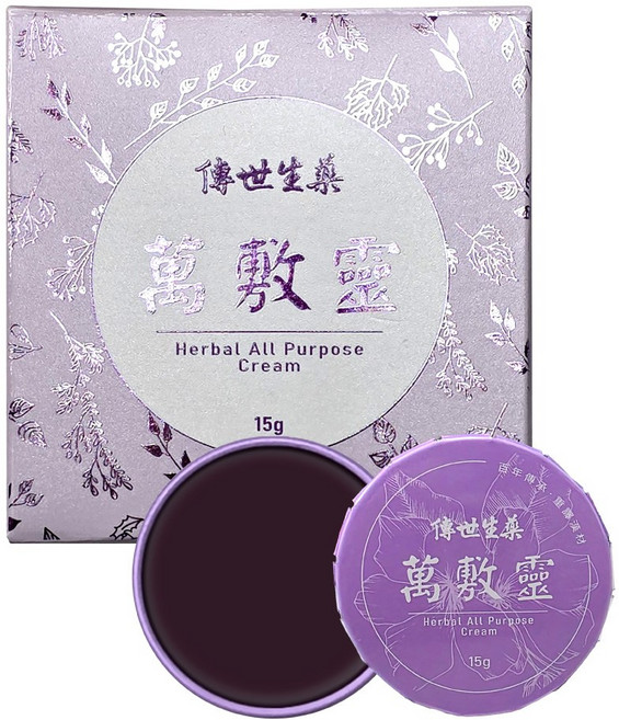 傳世生藥 萬敷靈 草本萬用膏, 15g, 1件