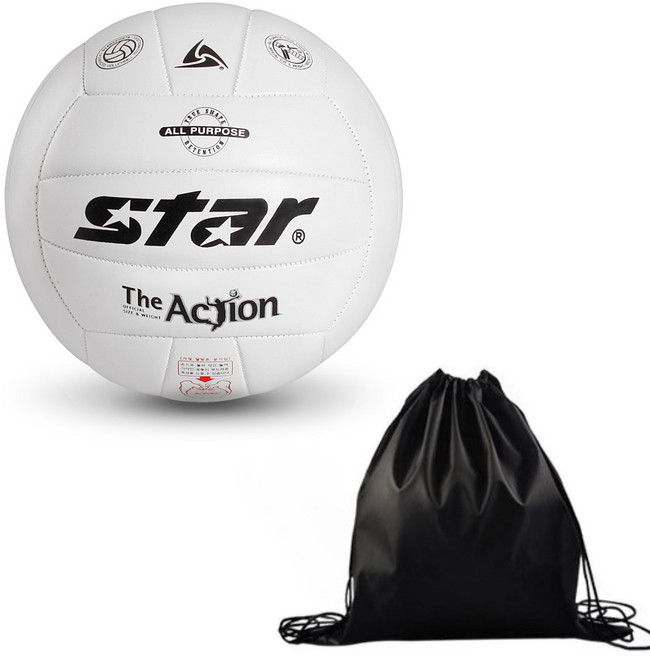 스타 배구공 더액션 VB635T + 투센 볼 배낭가방, 1개