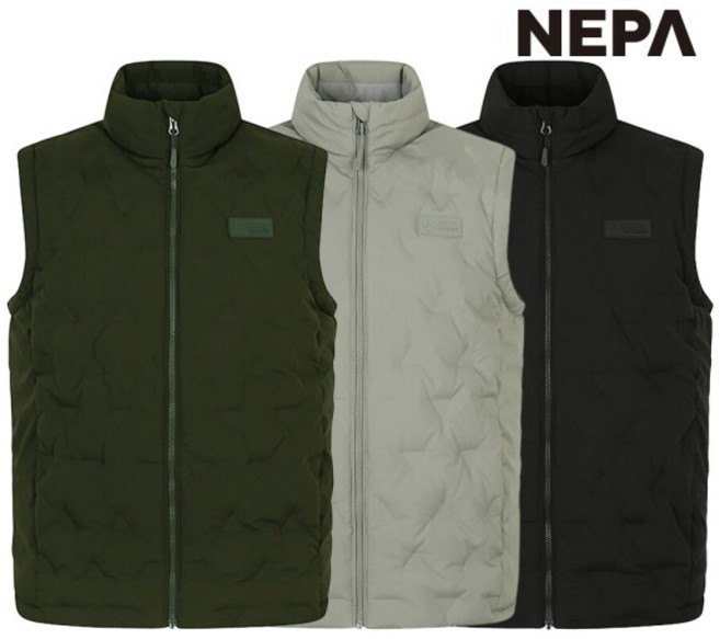 [네파] 남성 글루 튜브 다운 베스트 7J51301