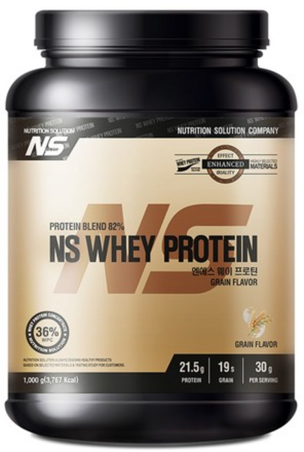 NS 웨이 프로틴 곡물맛 1kg 1통, 1개