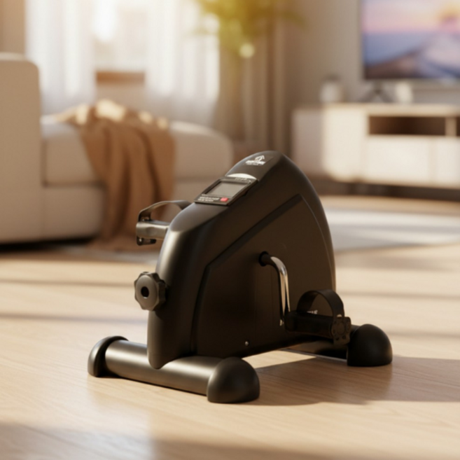 실내 자전거 페달 운동기구 미니 사이클 노인 재활 다리운동 산책 못 나가시는 부모님을 위한 효도템, 블랙, 1