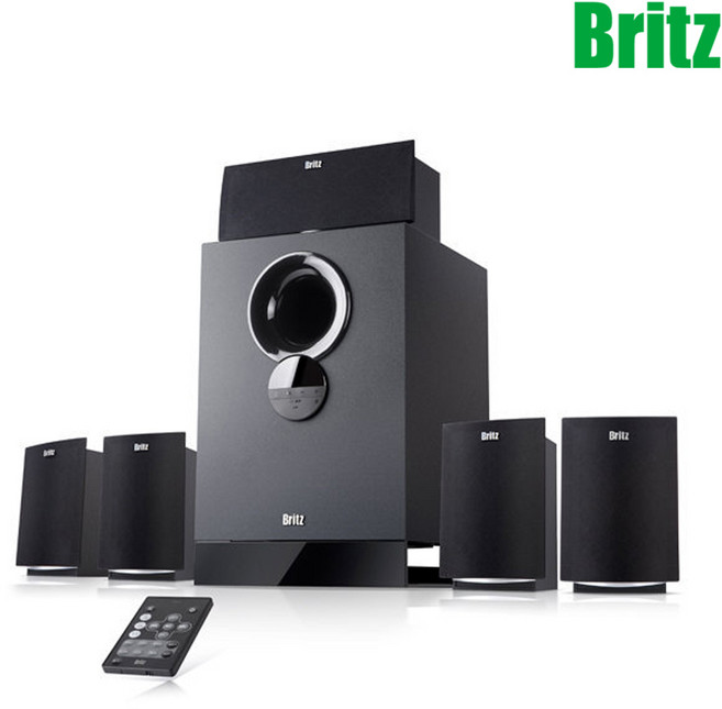 브리츠 5.1채널 스피커 BR-5100T3 홈시어터 PC스피커