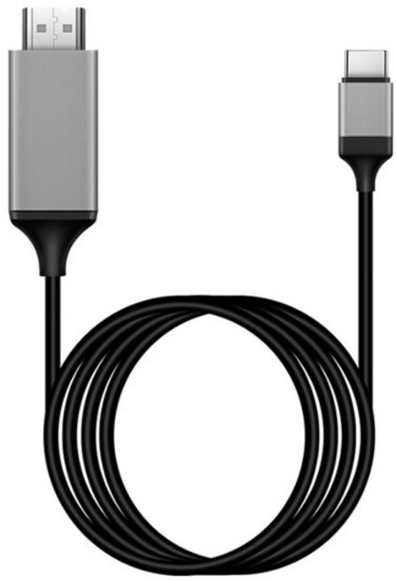 티놀지 USB 3.1 C타입 to HDMI 스마트폰 미러링 케이블 2M TH-C2HDMI-2MB, 1개