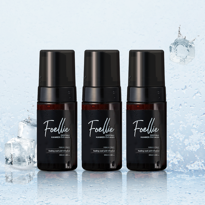 [2+1] 벌떡 일어나는 Y존 자신감 100ml Y존 쿨링쾌감 포엘리에 스트롱 남성청결제, 3개