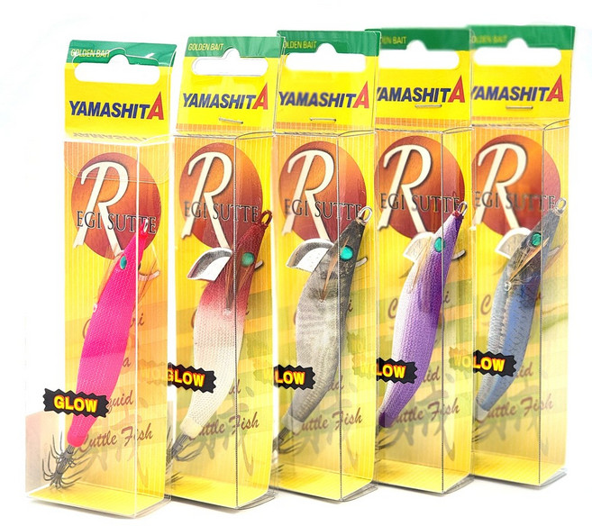 야마시타 에기슷테 R 2.2호 한치 갑오징어 에기, F/BWO