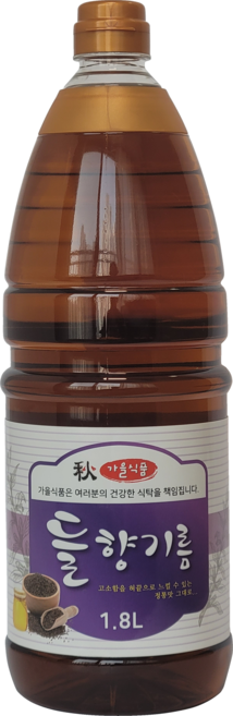 들기름 향미유 들향기름 향미유 30% 1.8L, 10개