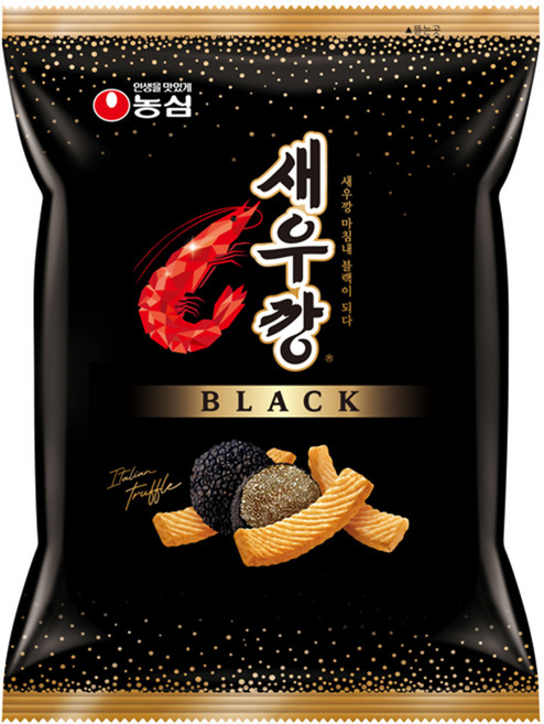새우깡 블랙, 105g, 8개
