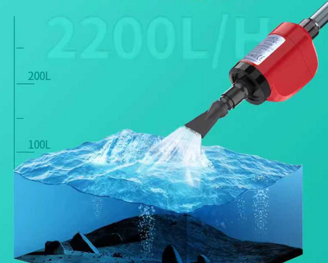 사이펀 청소 펌프 흡입기 환수기 수조 호스 어항환수기, 1개, 상세페이지 참고