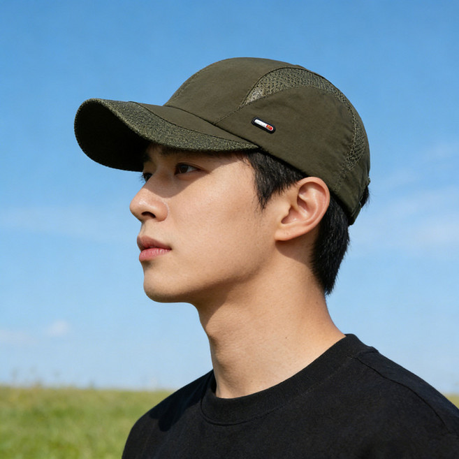 속건 통기성 초박형 야구 모자 사이즈 조절 가능 남녀공용 레저 선가리 스포츠 모자